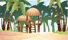 沙滩漫画,漫画中的欢乐时光